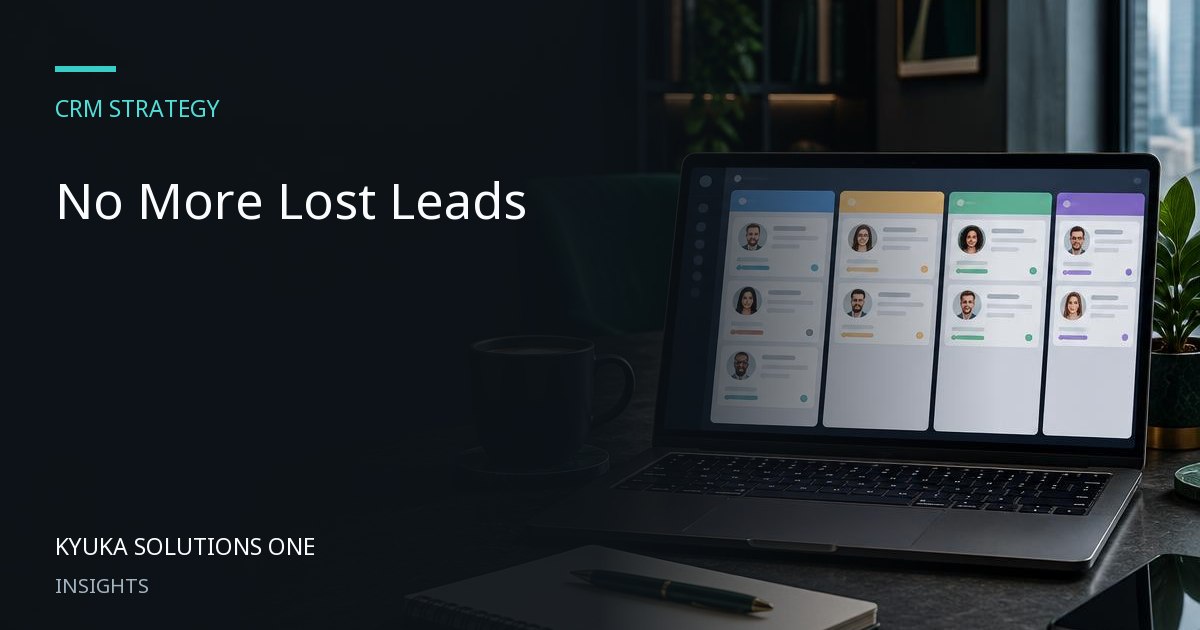 Stop Losing Leads Between Your Website and CRM