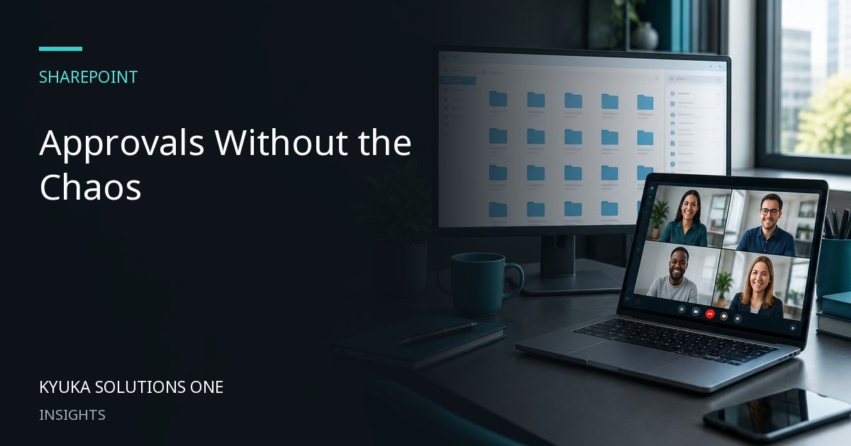 SharePoint and Power Automate: Approval Workflows That Hold Up