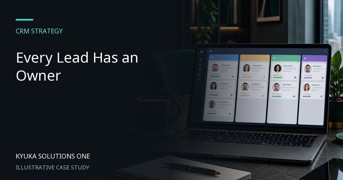 A Clear Lead Handoff from Inquiry to Sales Follow-Up