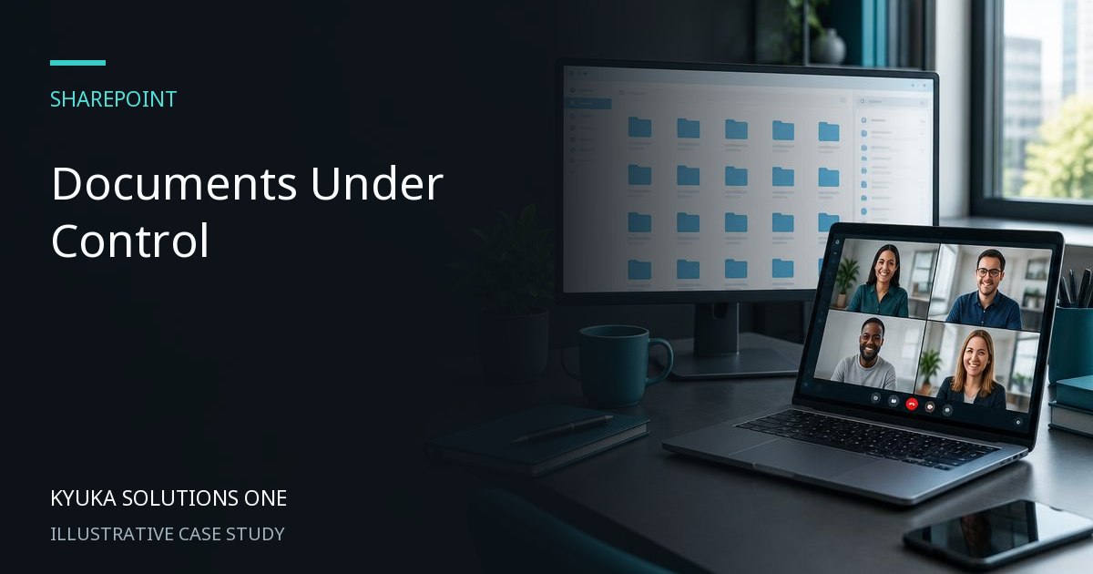 Organized Project Documents with SharePoint Governance